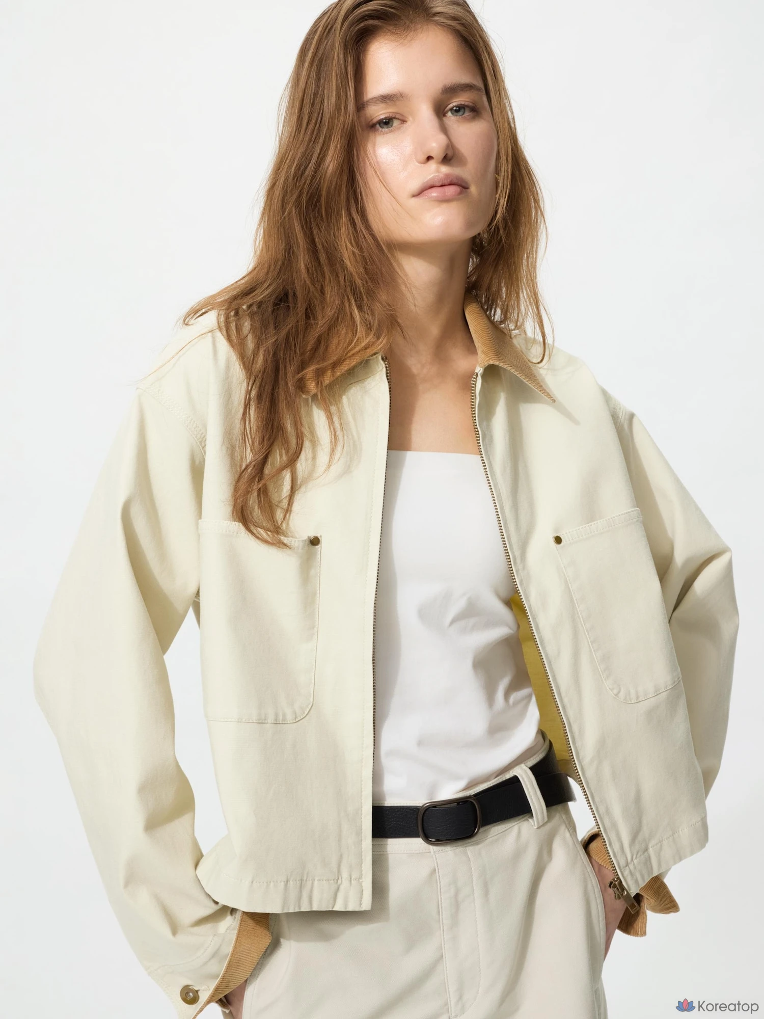Куртка Uniqlo Zip-Up Short Jacket