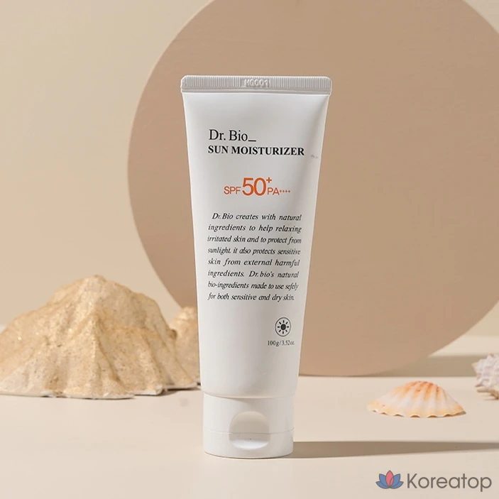 Увлажняющий солнцезащитный крем Dr. Bio Eco SPF50+ PA++++, 100 г, 1 шт.