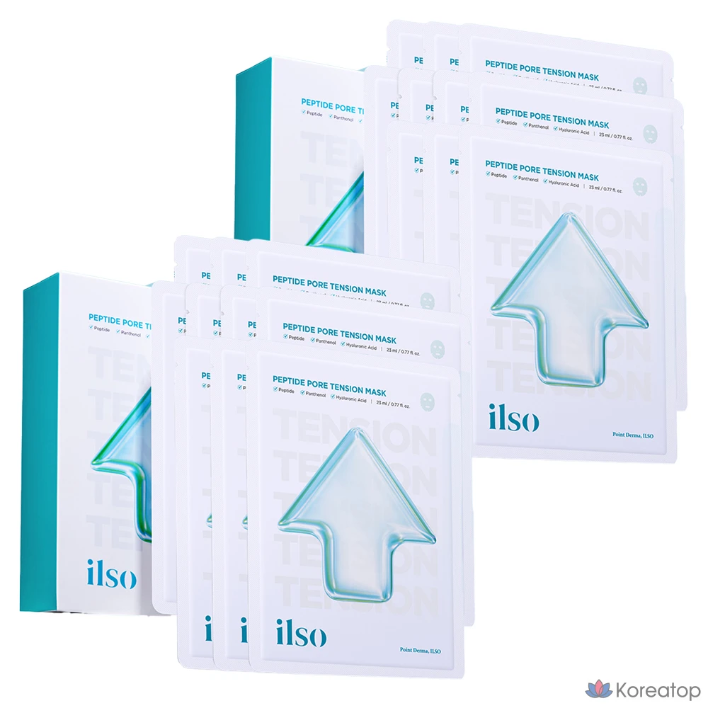 Пептидная маска для сужения пор Ilso, 2 шт., 10 штук
