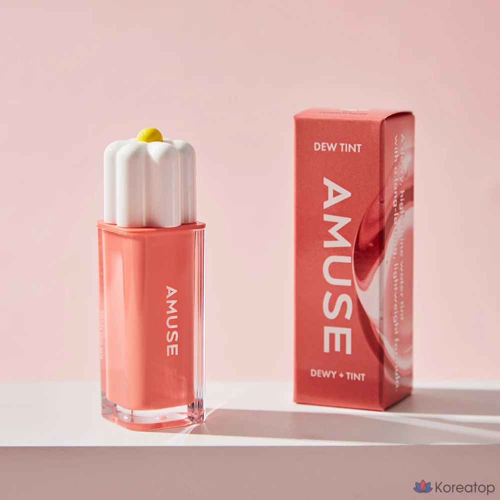 Тинт для губ AMUSE Dew Tint, оттенок 04 Pomelo Nude, 1 шт., фото 2