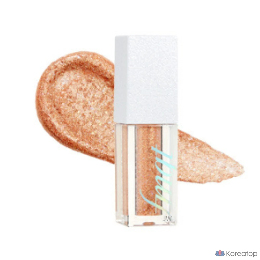 Жидкие металлические тени для век FMGT Metallic Cube, 2,5 г, оттенок 04 Golden Taupe, 1 шт.