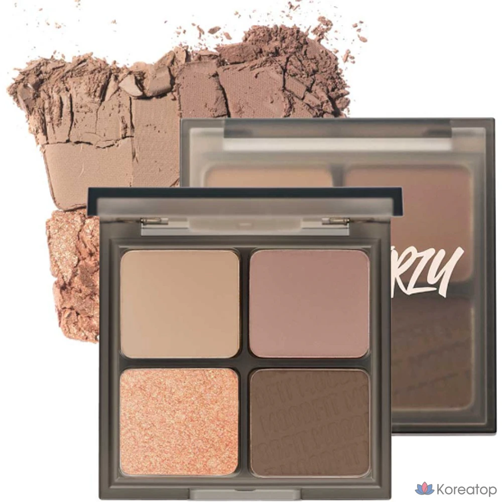 Палетка теней MERZY Mood Fit, 0 S3 Drauzy Nude, 1 шт.