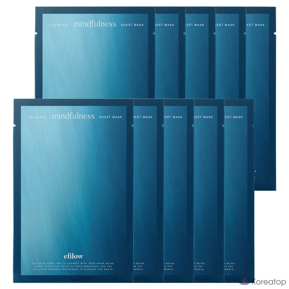 Набор успокаивающих масок для медитации Efilow, 10 штук, 1 упаковка.
