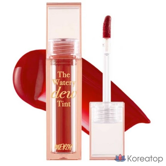 Тинт для губ MERZY the Watery Dew, WD4 Always Young Color, 4 г, 1 шт.