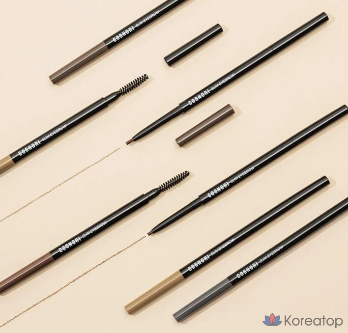 Карандаш для бровей Cosnori Slim, 0,13 г, цвет 05 Dutch Gray, 1 шт., фото 9