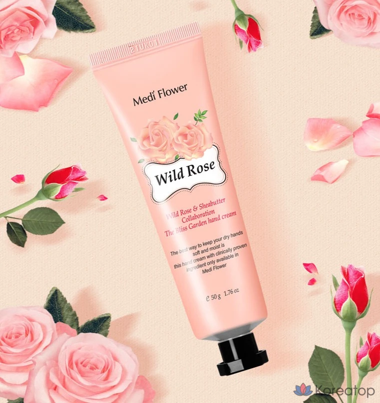 Набор для ухода MediFlower The Bliss Garden Hand Cream 5-piece Set, 250 г, 1 шт.