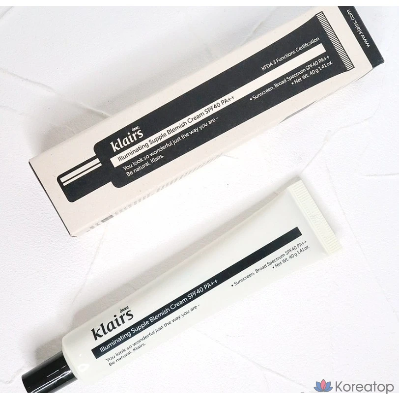 Klairs осветляющий эластичный BB-крем для лица, выравнивающий тон кожи, 1 шт., 40 мл