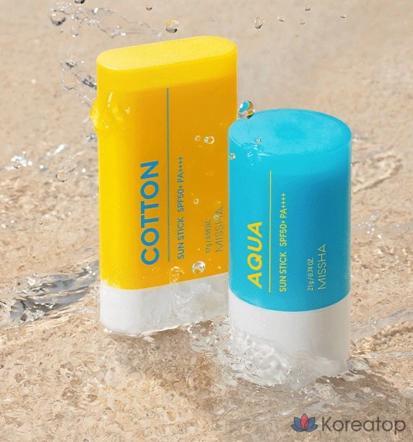 Солнцезащитный стик Missha All Around Safe Block Aqua Sun Stick Waterproof SPF50+ PA++++, 21 г, 1 шт.
