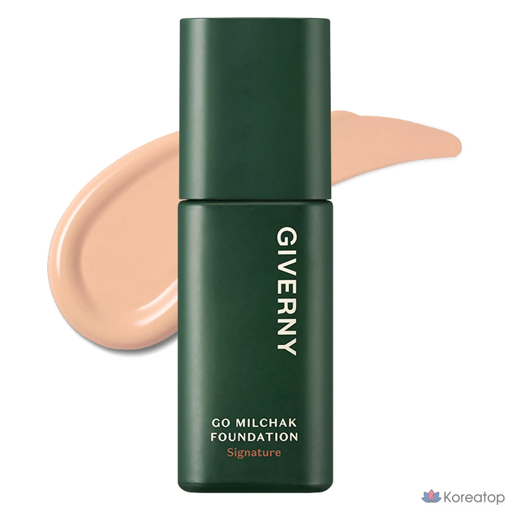 Тональный крем Giverny High-Adhesion Signature Foundation, 30 мл, 1 шт., № 21, светло-бежевый.