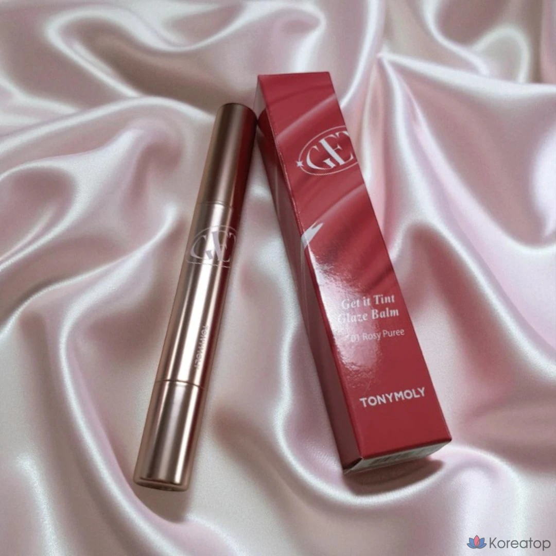 Tony Moly Get It Tint Glaze Balm Glossy Glaze Coating Plump Spring Lip, 04. Toffee Apple, 1.8g, 1 шт.