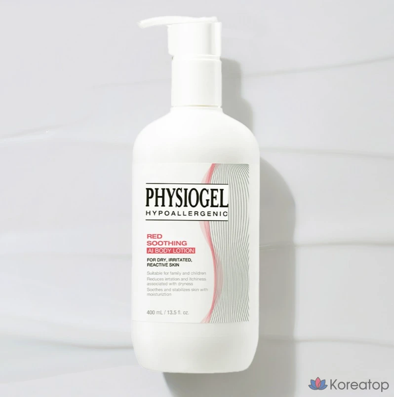 Успокаивающий лосьон для тела PHYSIOGEL Red, 400 мл, 1 шт., фото 6