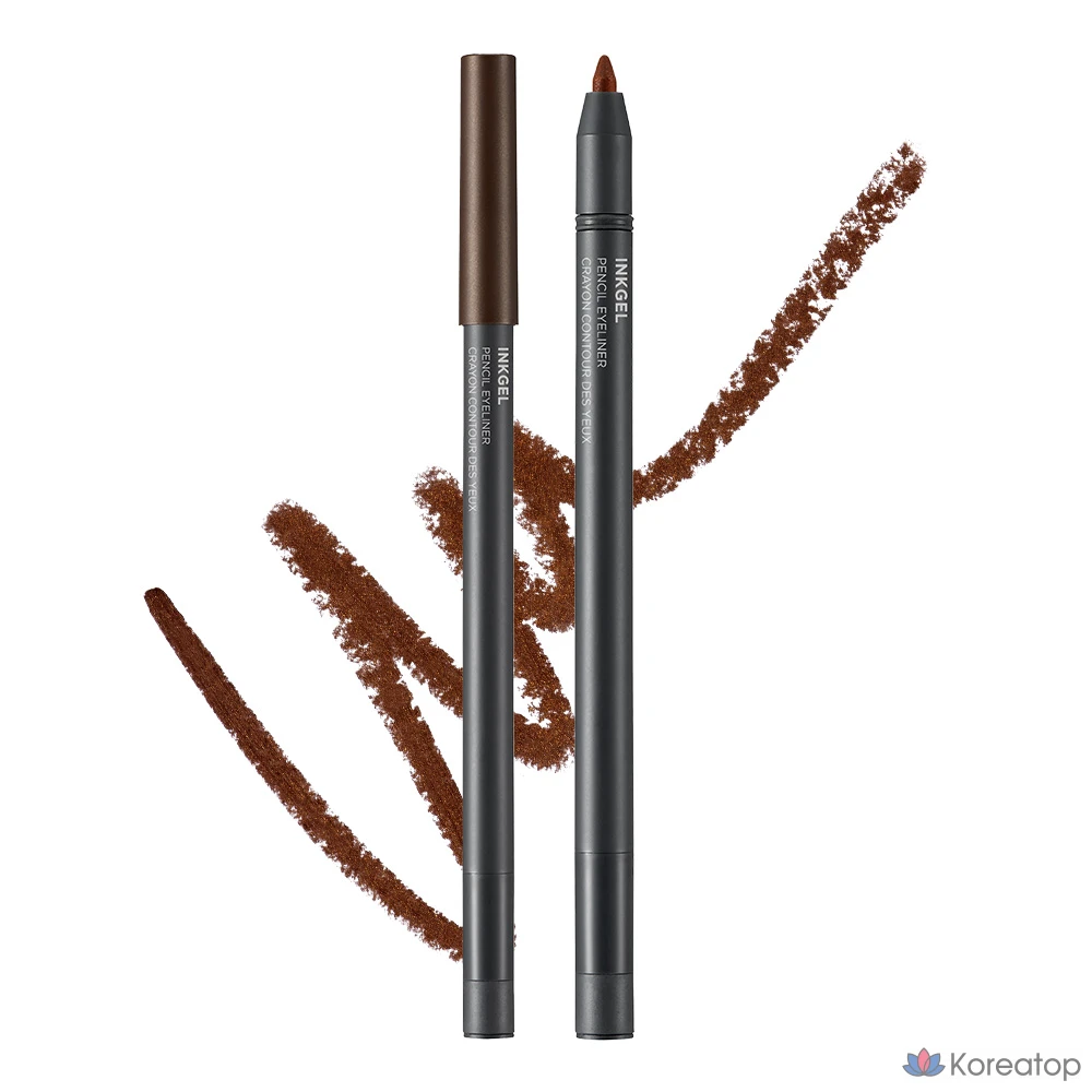 Гелевый карандаш для глаз FMGT ink, 0,5 г, оттенок 04 «шоколадный латте», 1 шт.