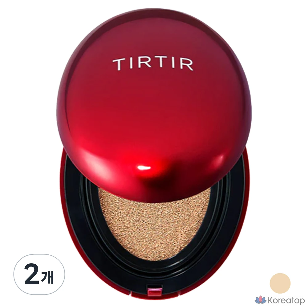 TIRTIR Mini Mask Fit Red Cushion 4,5 г, 2 шт., 21N Цвет слоновой кости, фото 2