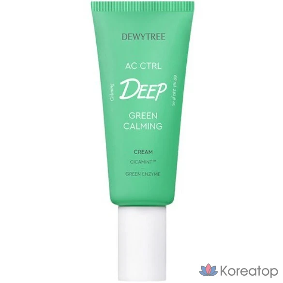 Успокаивающий крем Dewtree AC Control Deep Green, 60 мл, 1 шт.