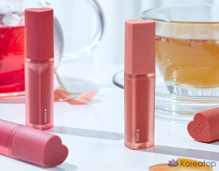 Holika Holika Heart Crush Glow Tint Air, 12 красных, 1 шт., фото 4