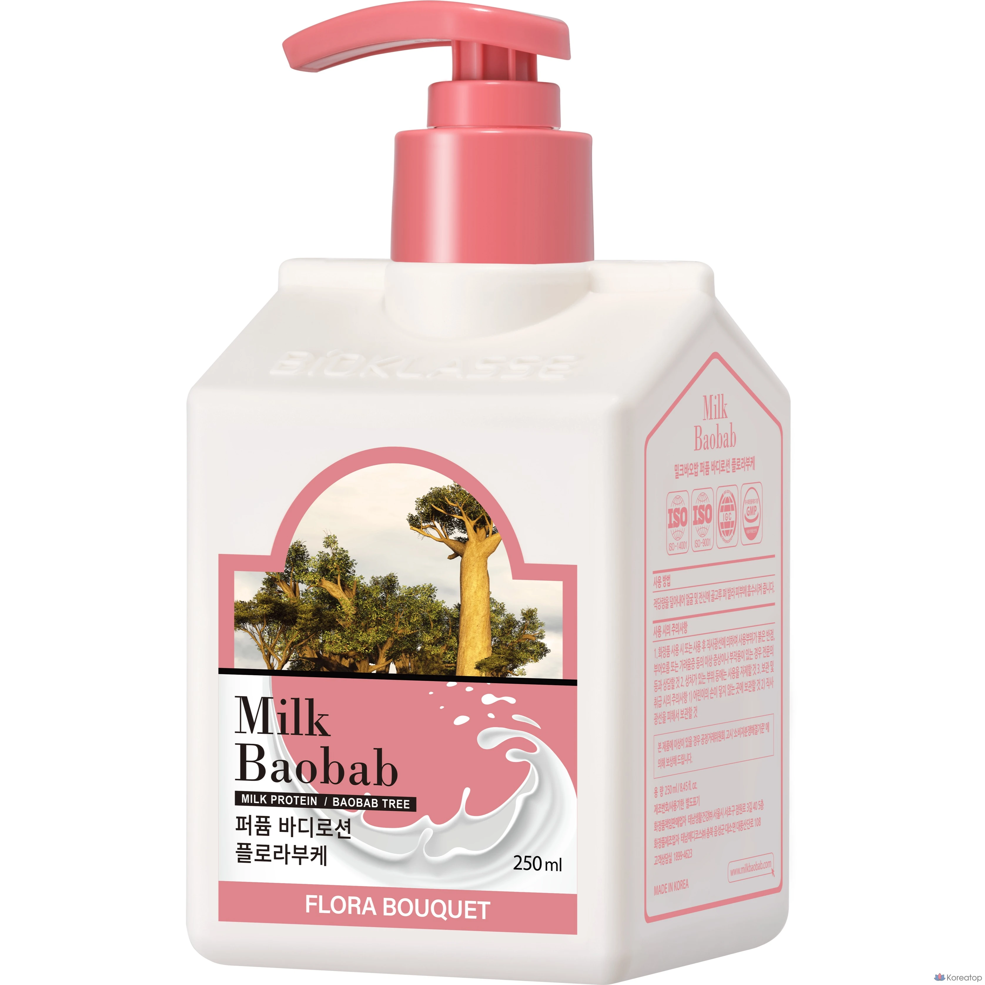 Лосьон для тела Milk Baobab Perfume с ароматом Flora Bouquet, 250 мл, 1 шт.