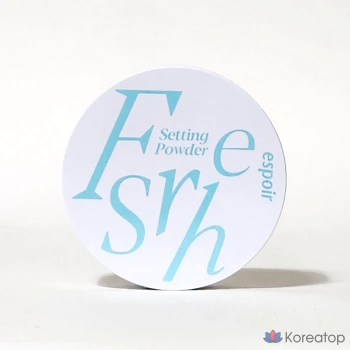 Пудра для фиксации макияжа Espoir Fresh, 9 г, белая, 1 шт.
