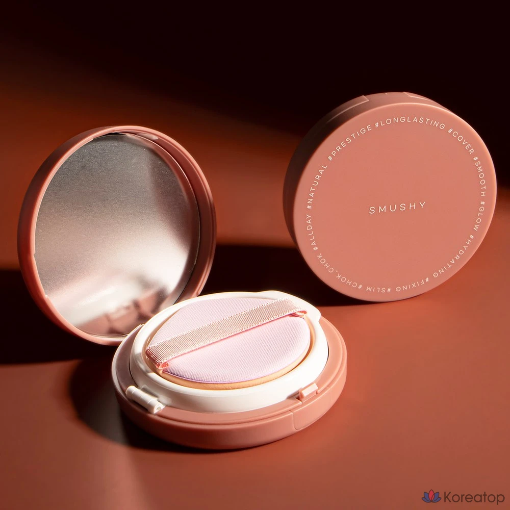 Тональный крем Rokkiss Smush Cushion, 12 г, 1 шт., № 21, цвет экрю.