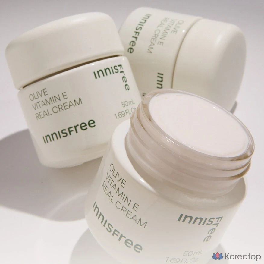 Крем Innisfree Olive Vitamin E Real Cream, 50 мл, 1 шт.