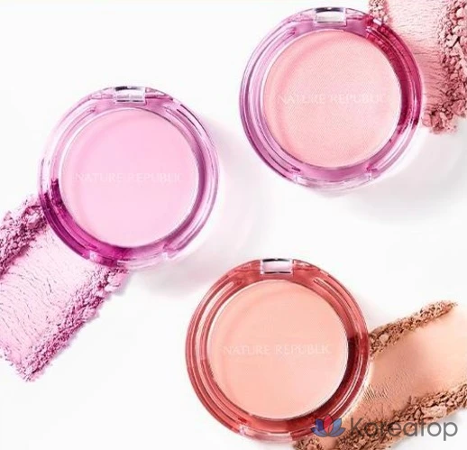 Румяна Nature Republic By Flower Blusher, оттенок 12 London Rose, 5 г, 1 шт., фото 9