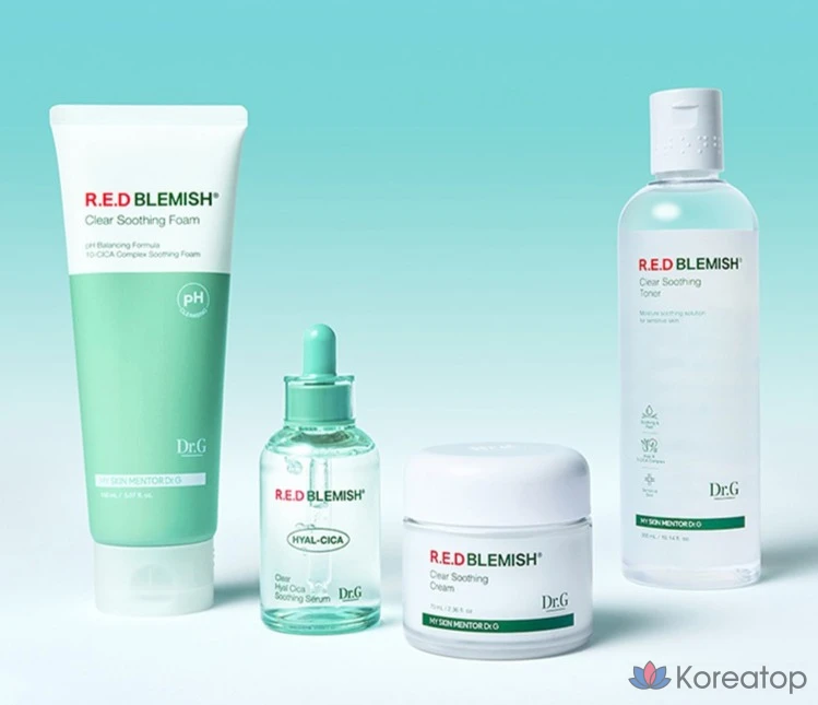 Успокаивающая сыворотка Dr.G Red Blemish Clear Hyal Cica, 50 мл, 1 шт.