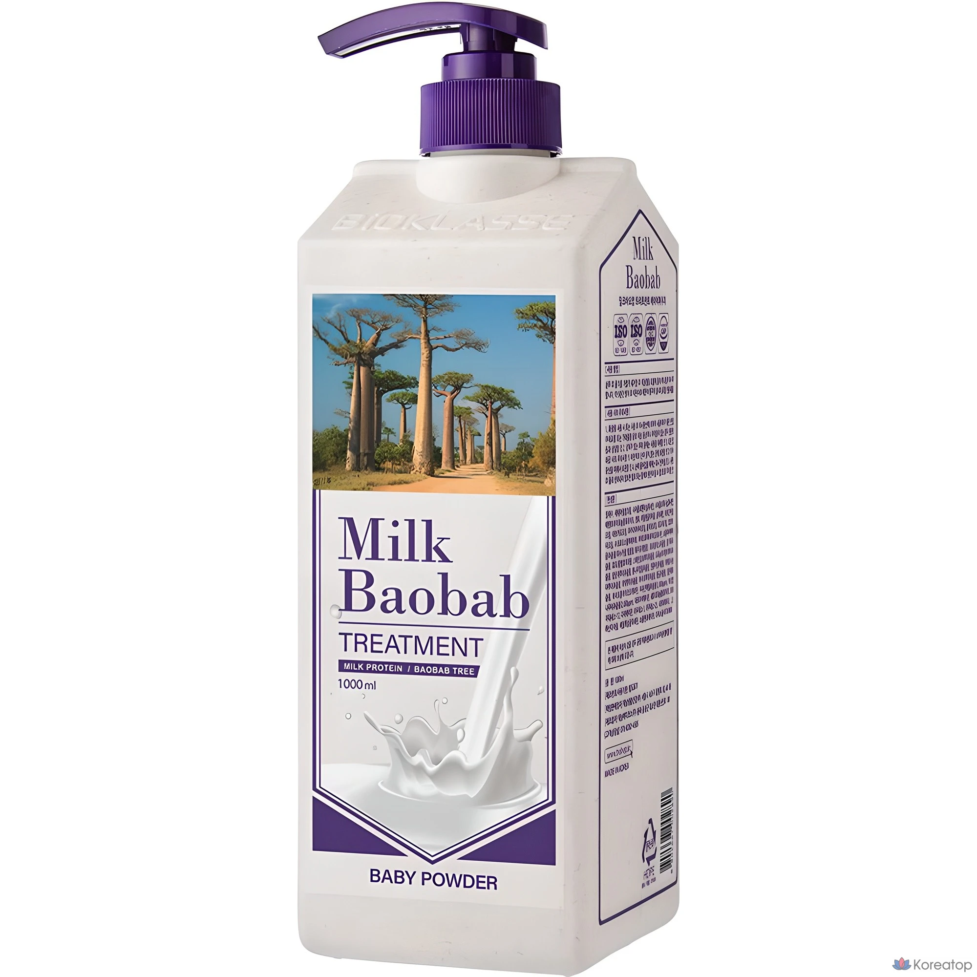 Детская присыпка для волос Milk Baobab, 1 л, 1 шт.