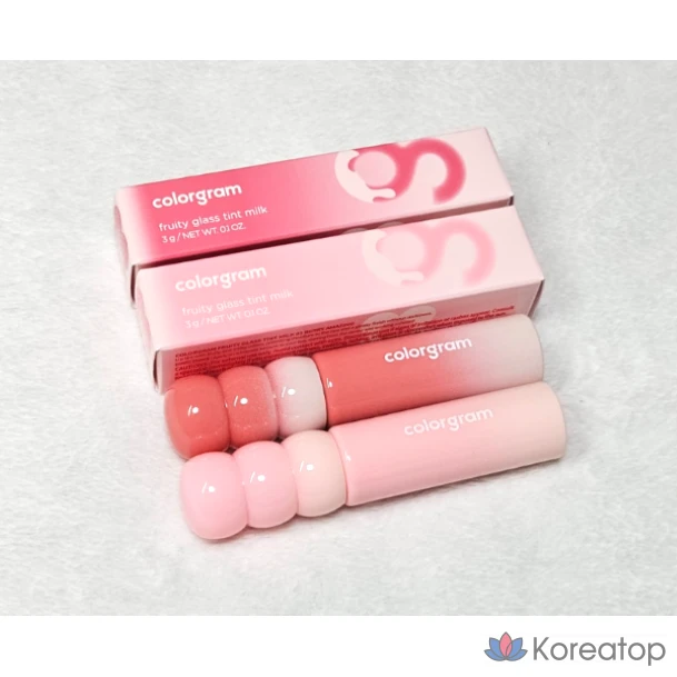 Colorgram Tanghulu Tangle Tint Milk '01_Strawberry Dongjeol 07_Pig Fondant', Milk Collection, 01. Strawberry Dongjeol, 3 г, 1 шт.