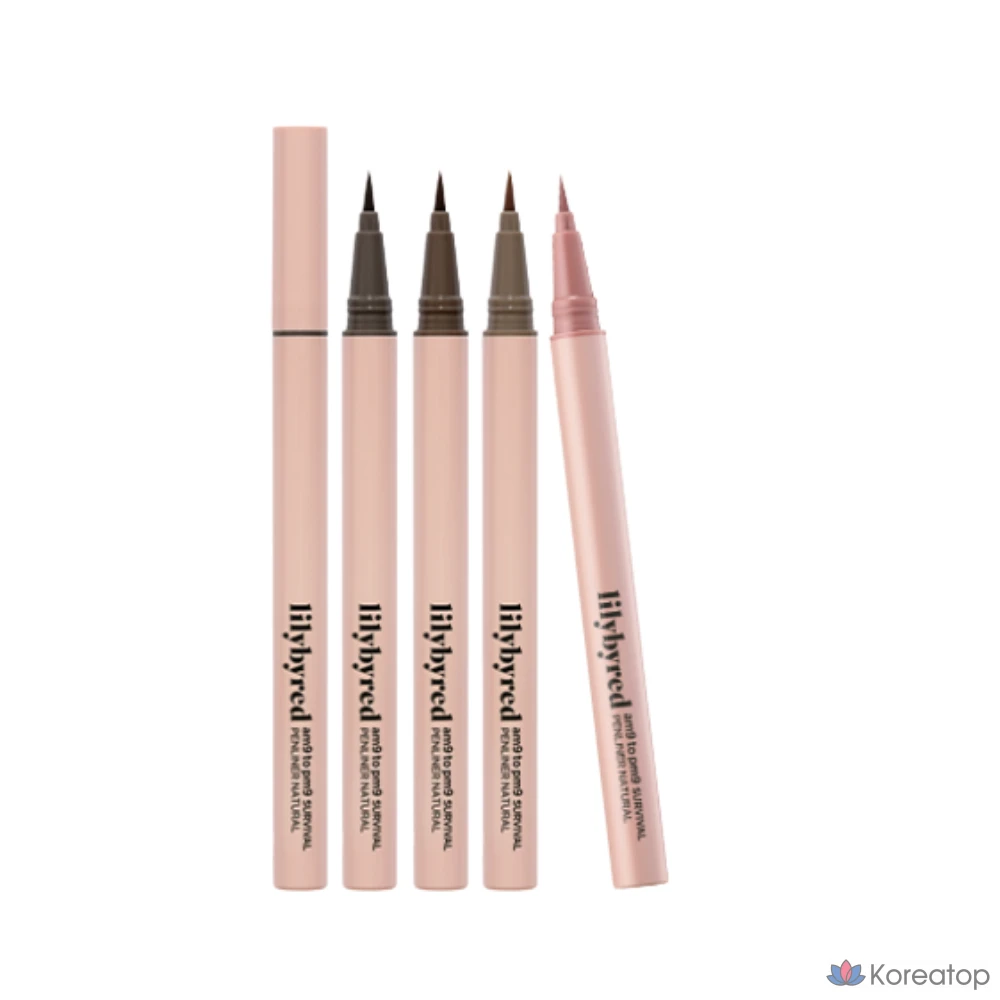 Подводка для глаз Lilybyred 9to9 Survival Pen Liner, оттенок Ash Top, 1 г, 1 шт.