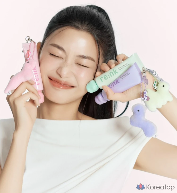 Осветляющий крем Re:Nk Radiance Tone Up SPF50+ PA++++, зеленый, 50 мл, 1 шт., фото 9