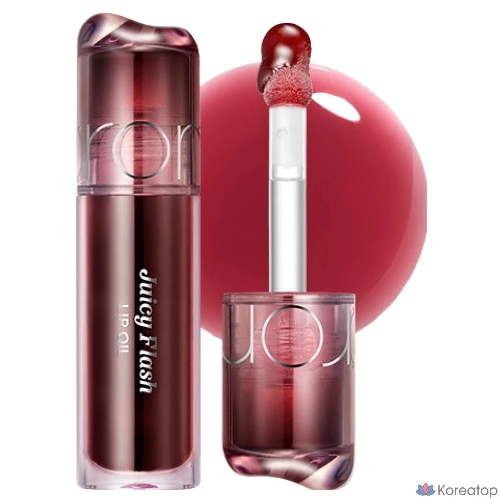 Тинт для губ ROM&ND Juicy Flash Lip Oil, оттенок 08 Raspberry Syrup, 4.5 г, 1 шт.