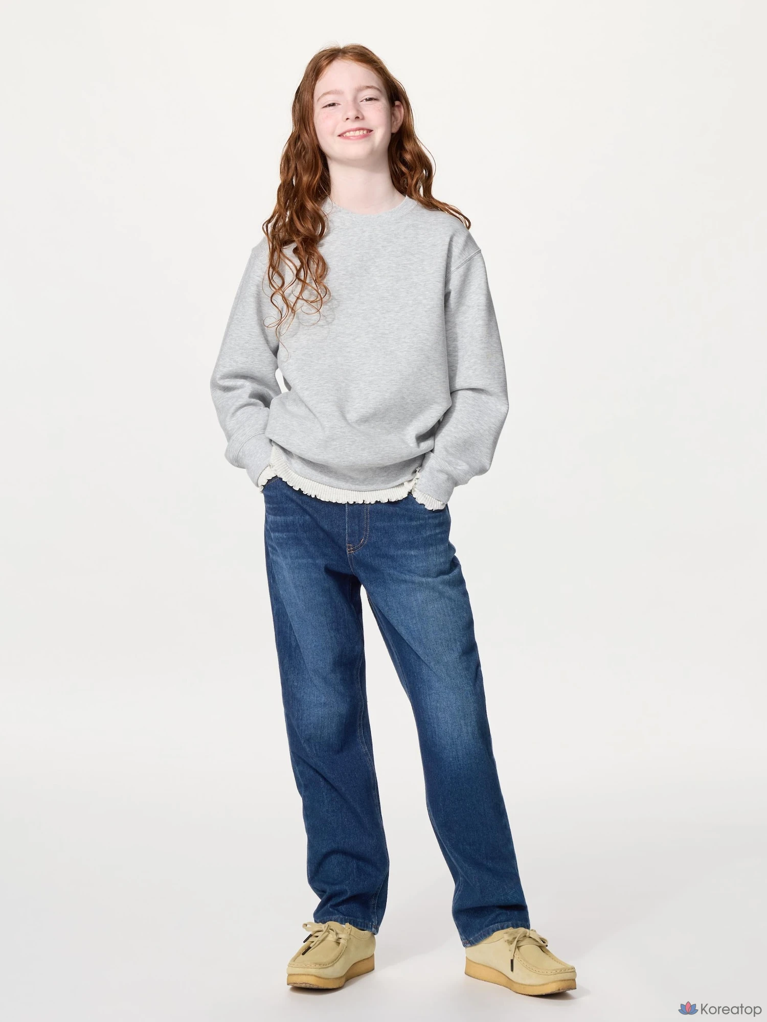 Джинсы детские Uniqlo Jersey Regular Fit Jeans