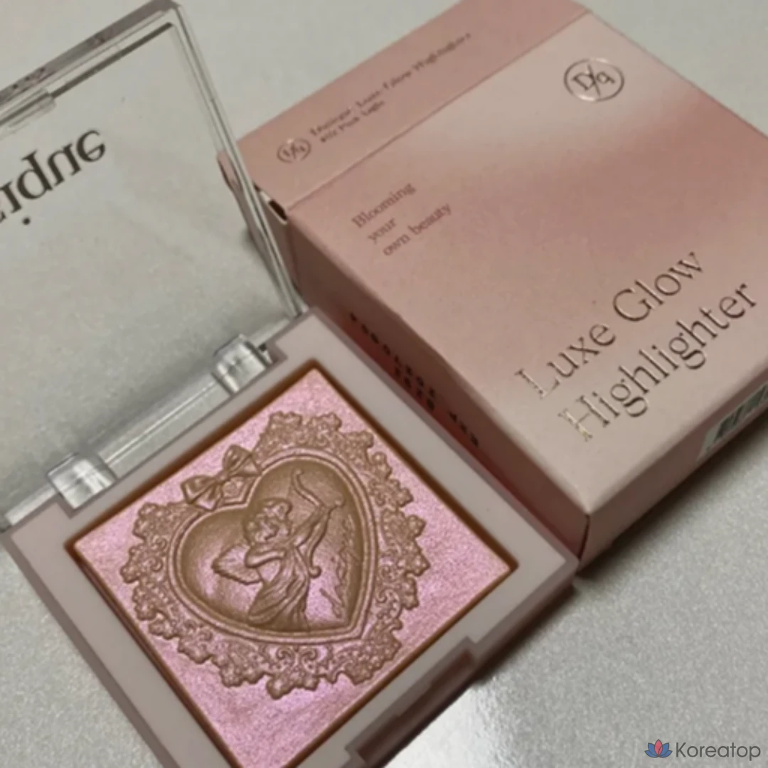 Хайлайтер Dasique Luxe Glow Highlighter, 3 компонента, #O3 Ice Lavender