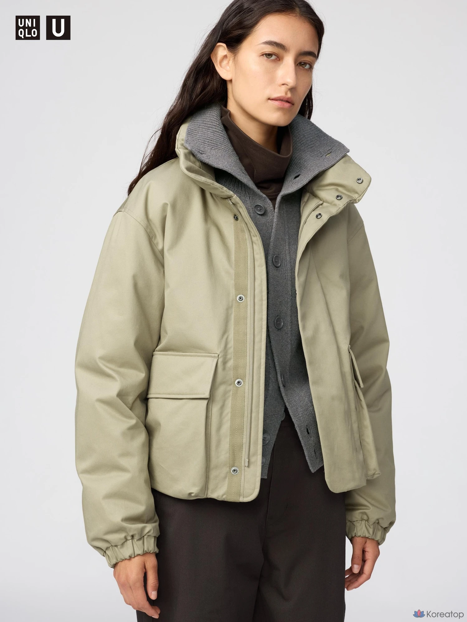 Пуховая куртка Uniqlo Hybrid Down Short Jacket