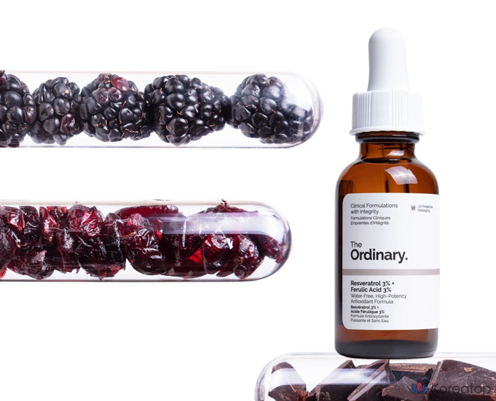 Сыворотка The Ordinary с ресвератролом 3% и феруловой кислотой 3%, 30 мл, 1 шт.
