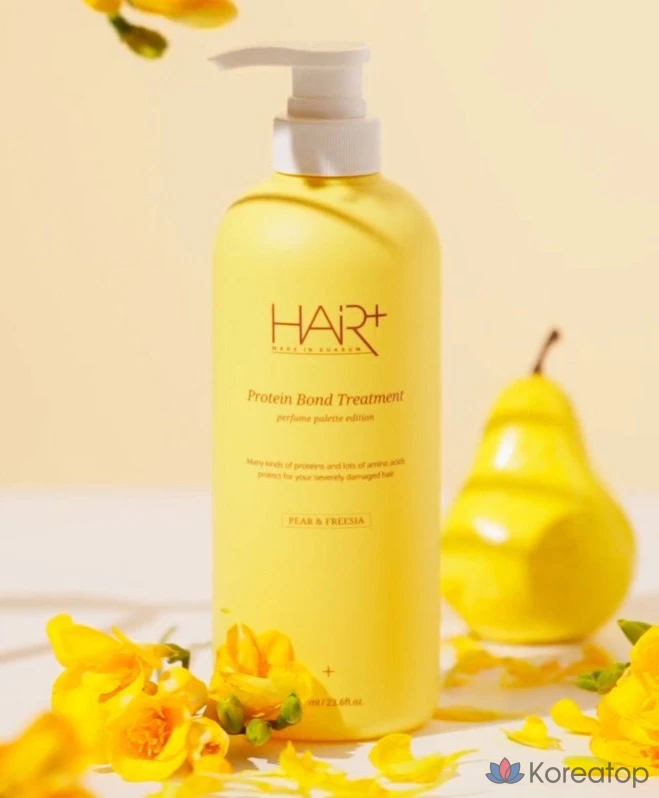 Средство для восстановления волос Hair Plus Protein Bond Treatment со вкусом груши и фрезии, 700 мл, 1 шт., фото 4