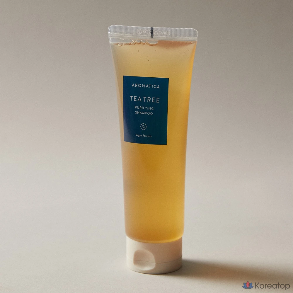 Очищающий шампунь с маслом чайного дерева Aromatica, 180 мл, 1 шт.