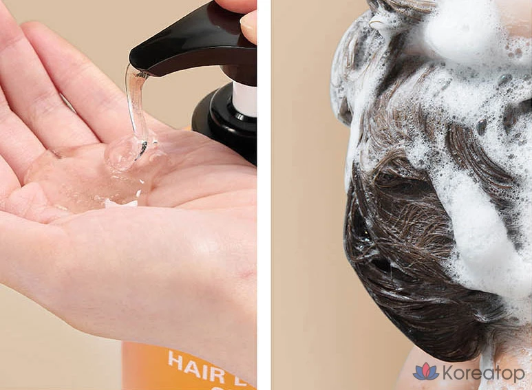 Шампунь против выпадения волос Kundal с пивными дрожжами, аромат цитруса и помело, 500 мл, 1 шт.