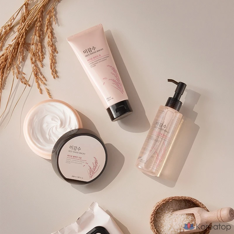 Очищающая пенка для лица The Face Shop с рисовыми отрубями, 150 мл, 1 шт.