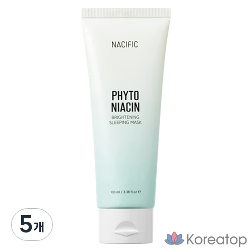 Осветляющая ночная маска для лица NACIFIC Phyto Niacin, 100 мл, 5 шт.