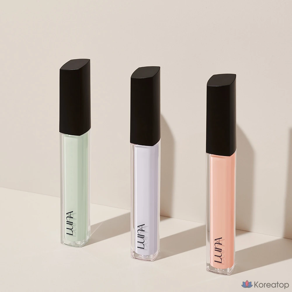 Liquid Corrector Luna Long-Lasting Corrector, 6.5 g, No. 1, mint green, 1 pc., фото 5