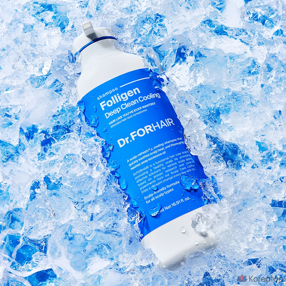 Охлаждающий шампунь Dr. For Hair Deep Clean, 500 мл, 1 шт.