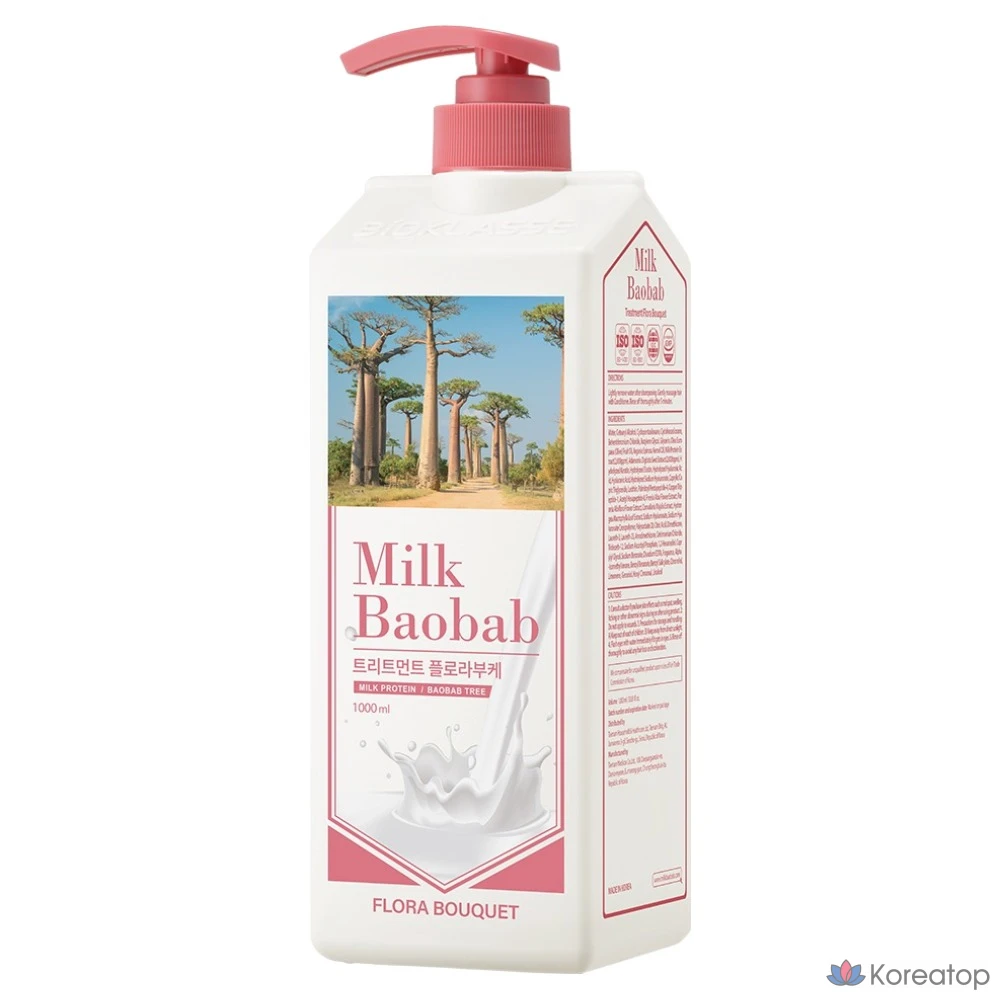 Средство для ухода за волосами Milk Baobab Flora Bouquet, 1 л, 1 шт.