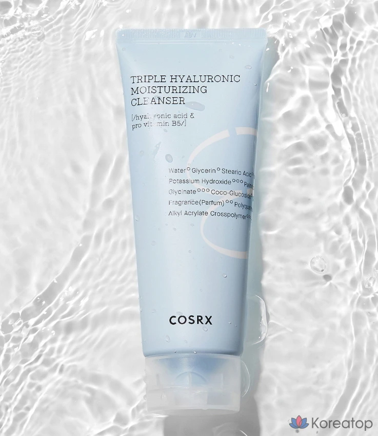 Увлажняющее очищающее средство COSRX Hydrium Triple Hyaluronic, 150 мл, 1 шт.