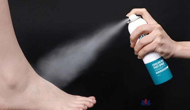 Охлаждающий дезодорант-спрей для ног DASHU Daily Cooling Deo Foot Spray, 1 шт.