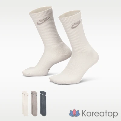 Носки Nike Everyday Elevated Crew Socks, 3 пары
