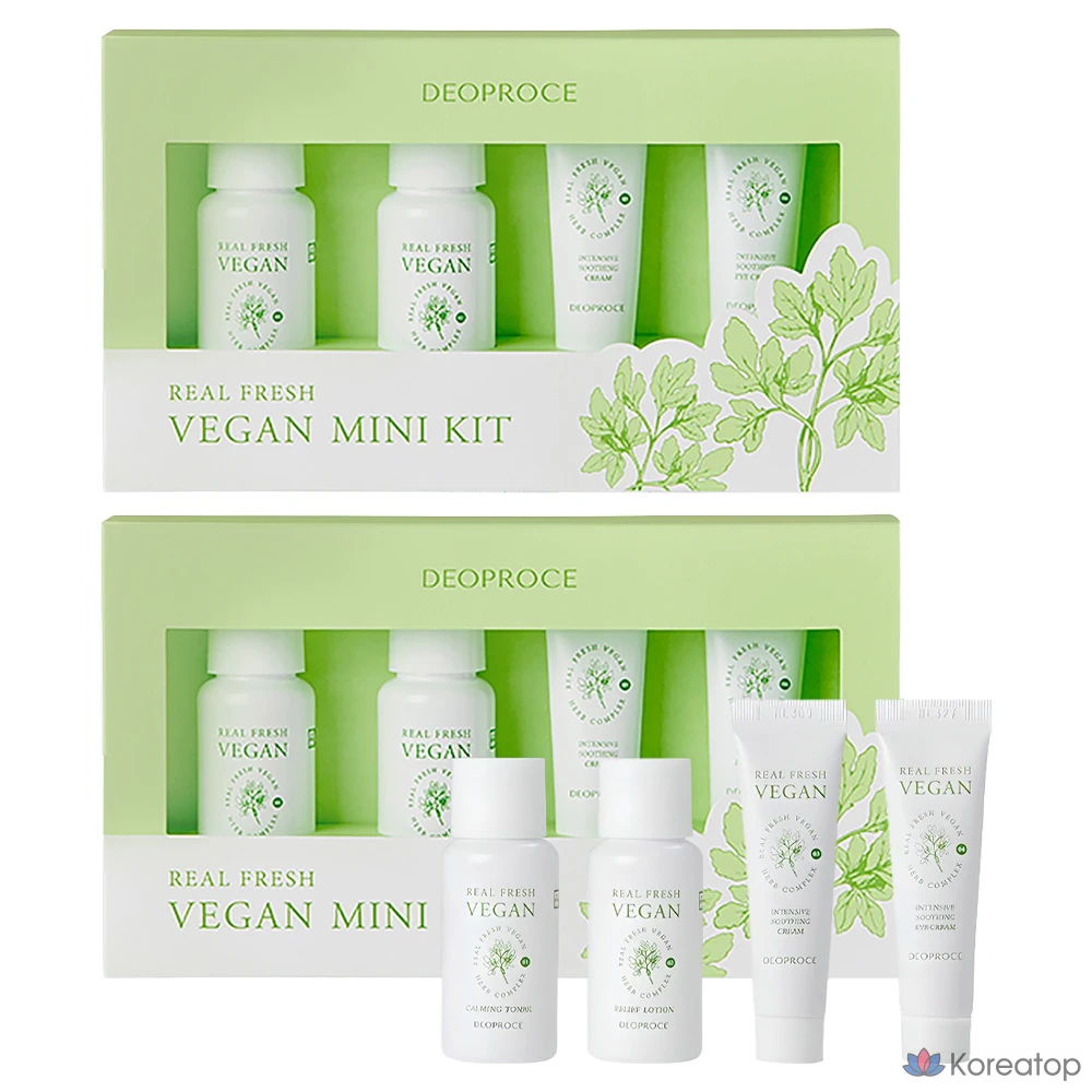 Набор Deoproce Real Fresh Mini Kit, 2 комплекта