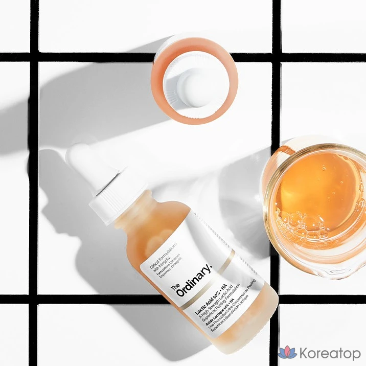 Сыворотка The Ordinary с молочной кислотой 5% + гиалуроновой кислотой, 1 шт., 30 мл