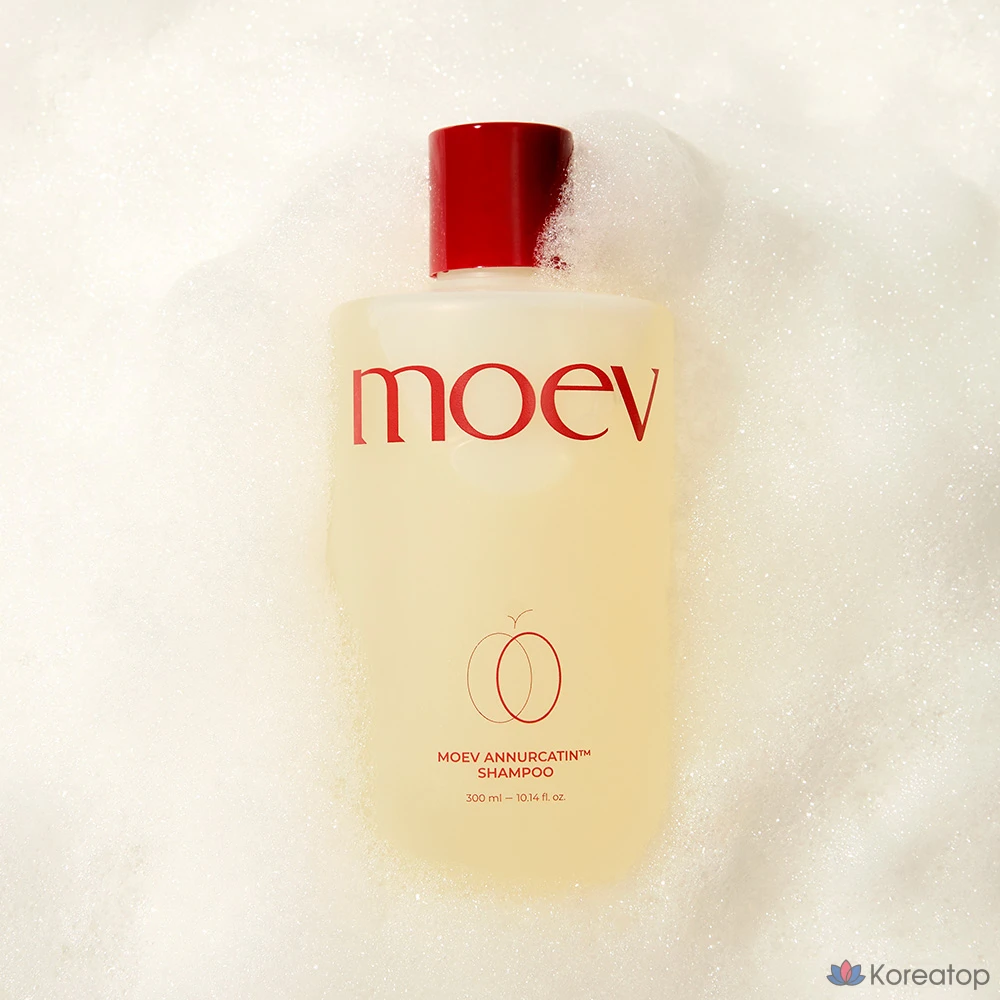 Шампунь Moev Anukatin с экстрактом яблока Анука для облегчения выпадения волос, 1 шт., 300 мл