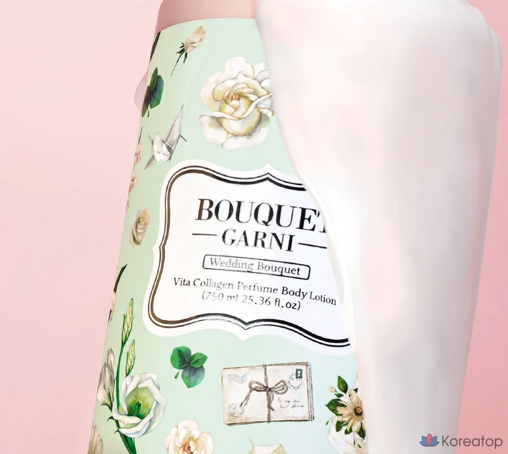 Bouquet Garni Vita Коллагеновый парфюмерный лосьон для тела, 1 шт., 750 мл