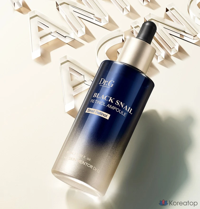 Ампула Dr.G Black Snail Retinol, 50 мл, 1 шт.